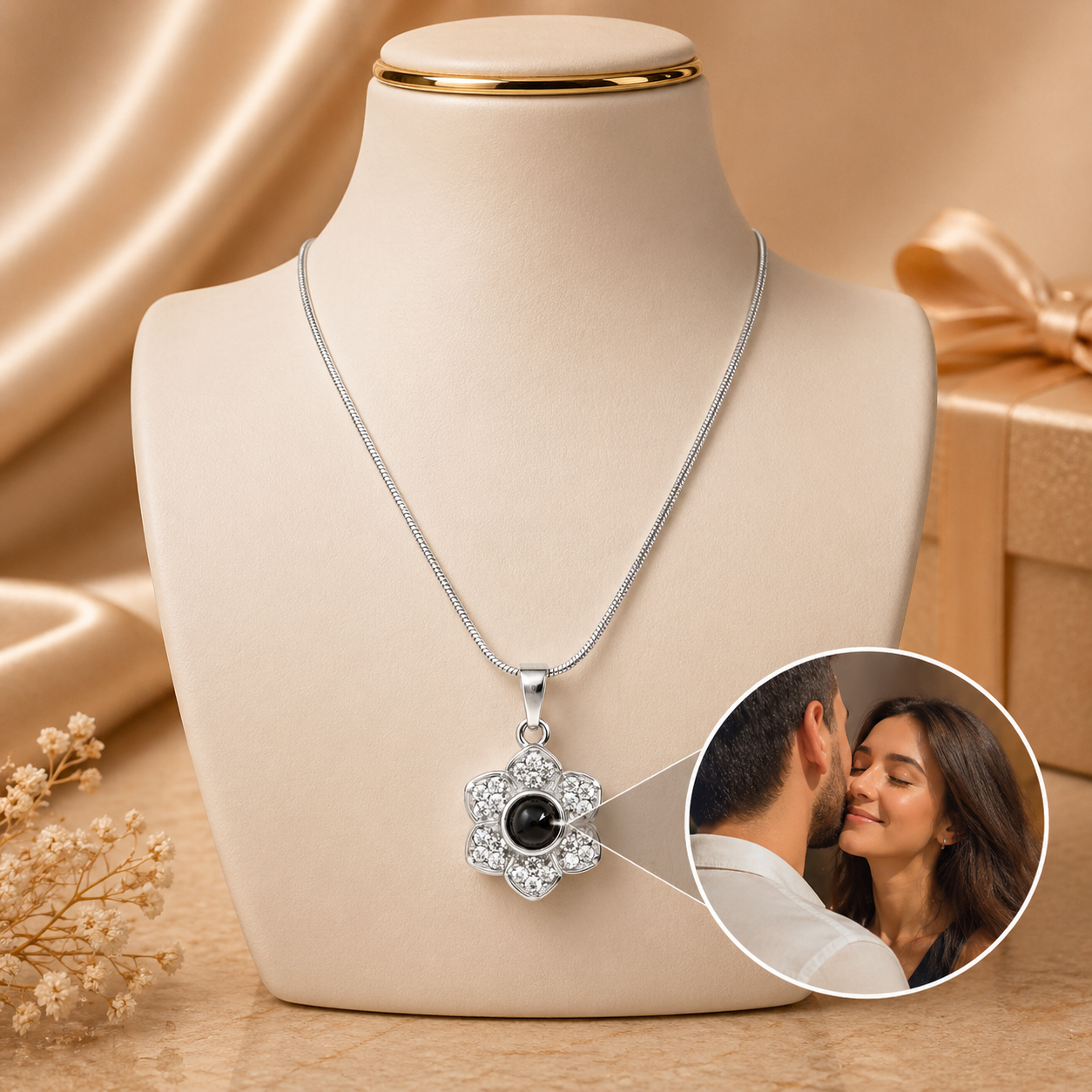 Flower 2.0 Photo Pendent.