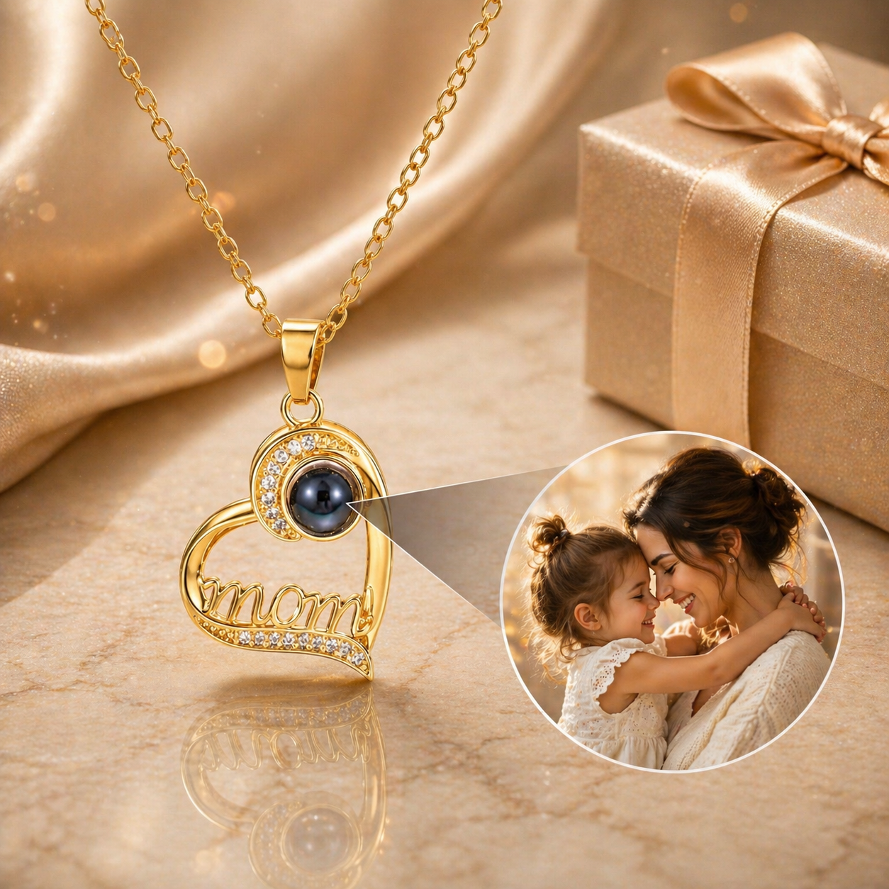 Mom Photo Pendent