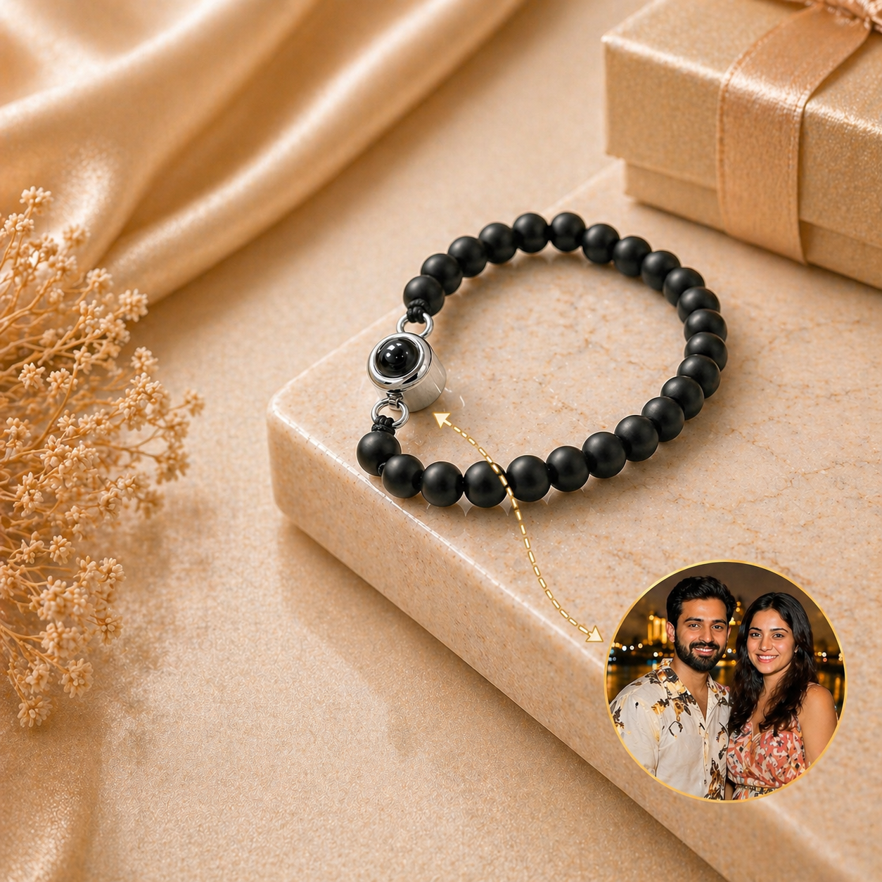 Beaded Photo Bracelet ()
