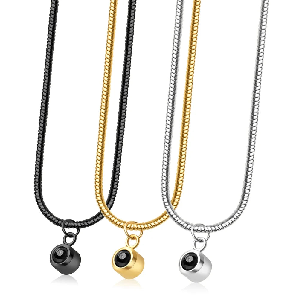 Bubble photo pendent