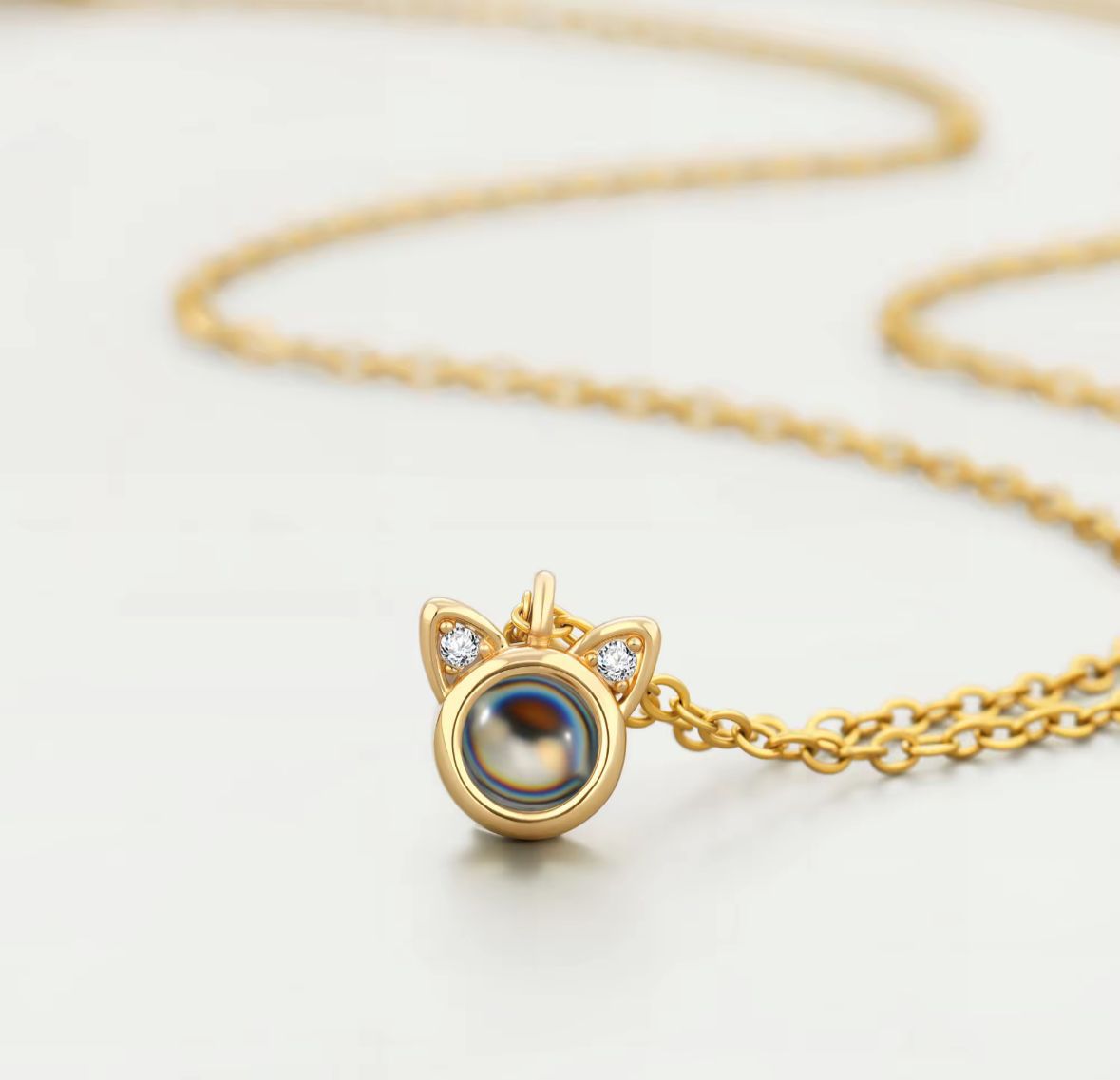 Kitty Photo Pendent