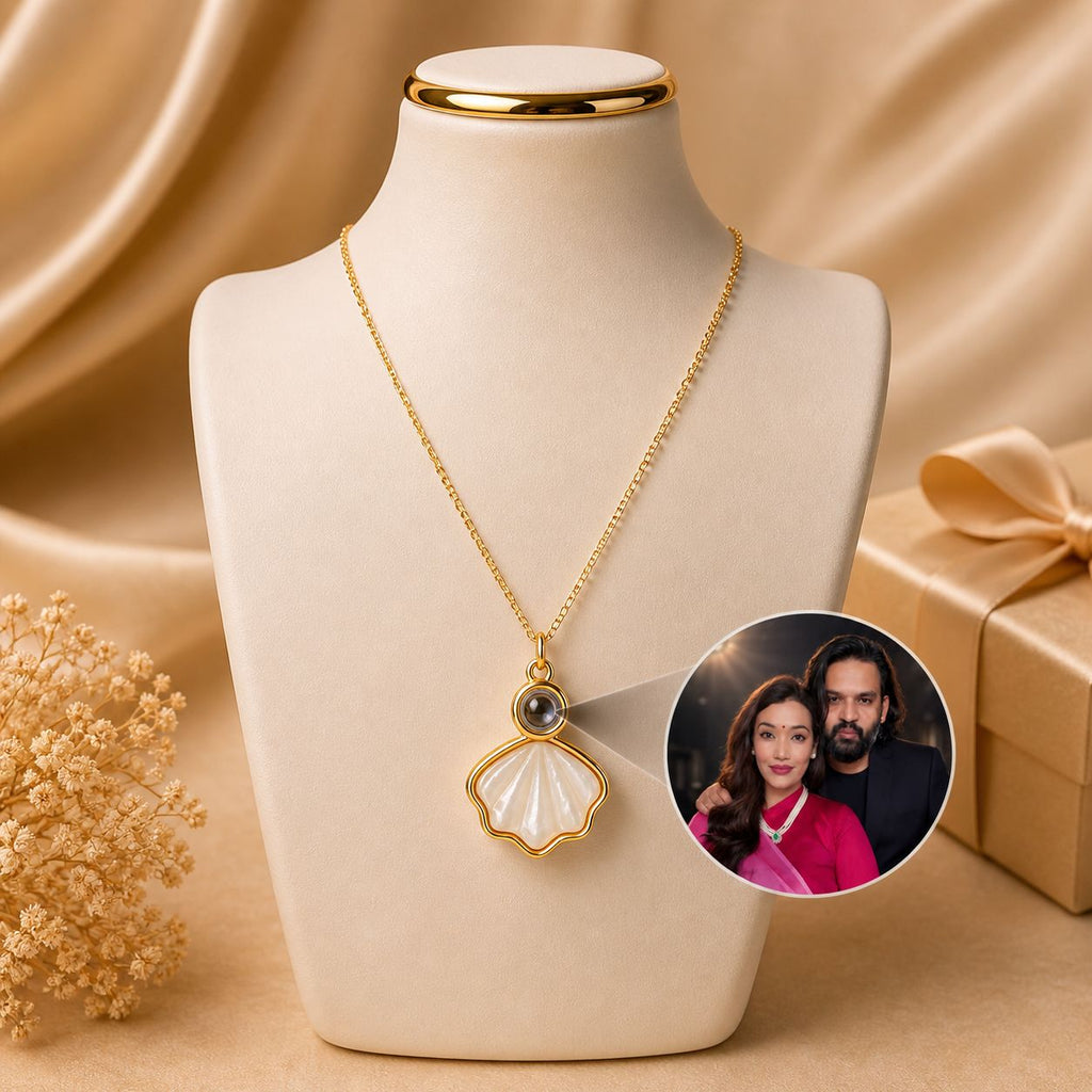 Shell Photo Pendant